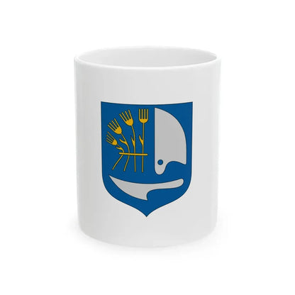 Flag of Magyarszek (Hungary) White Coffee Mug 11oz - Go Mug Yourself