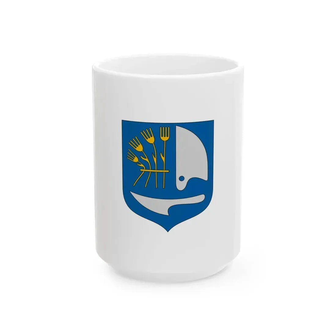 Flag of Magyarszek (Hungary) White Coffee Mug 15oz - Go Mug Yourself