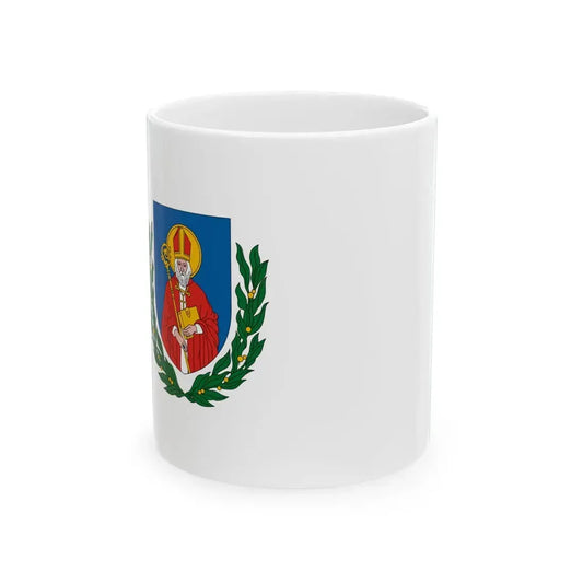 Flag of Magyarszentmiklos (Hungary) White Coffee Mug 11oz - Go Mug Yourself