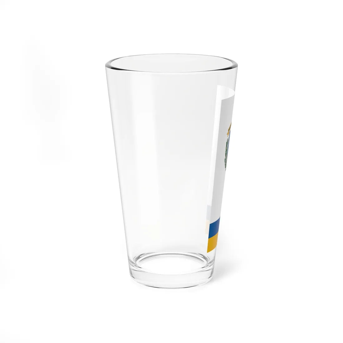 Flag of Magyarszentmiklos vertical (Hungary) Pint Glass 16oz - Go Mug Yourself