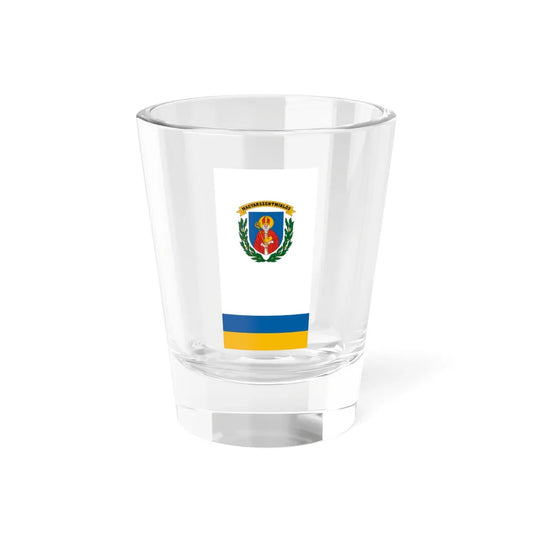 Flag of Magyarszentmiklos vertical (Hungary) Shot Glass 1.5oz 1.5oz - Go Mug Yourself