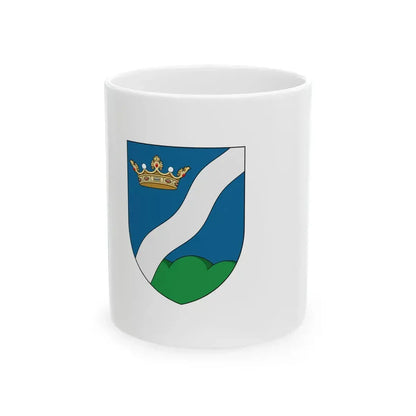 Flag of Magyarszerdahely (Hungary) White Coffee Mug 11oz - Go Mug Yourself