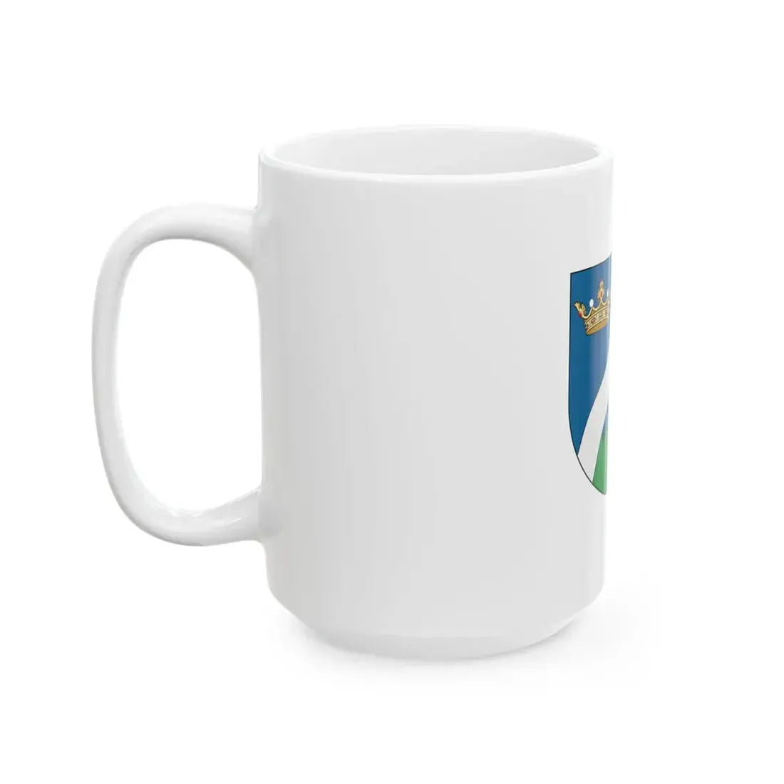 Flag of Magyarszerdahely (Hungary) White Coffee Mug - Go Mug Yourself