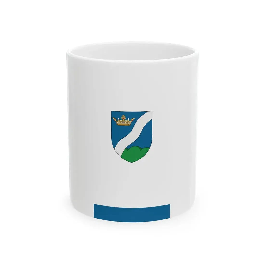Flag of Magyarszerdahely vertical (Hungary) White Coffee Mug 11oz - Go Mug Yourself
