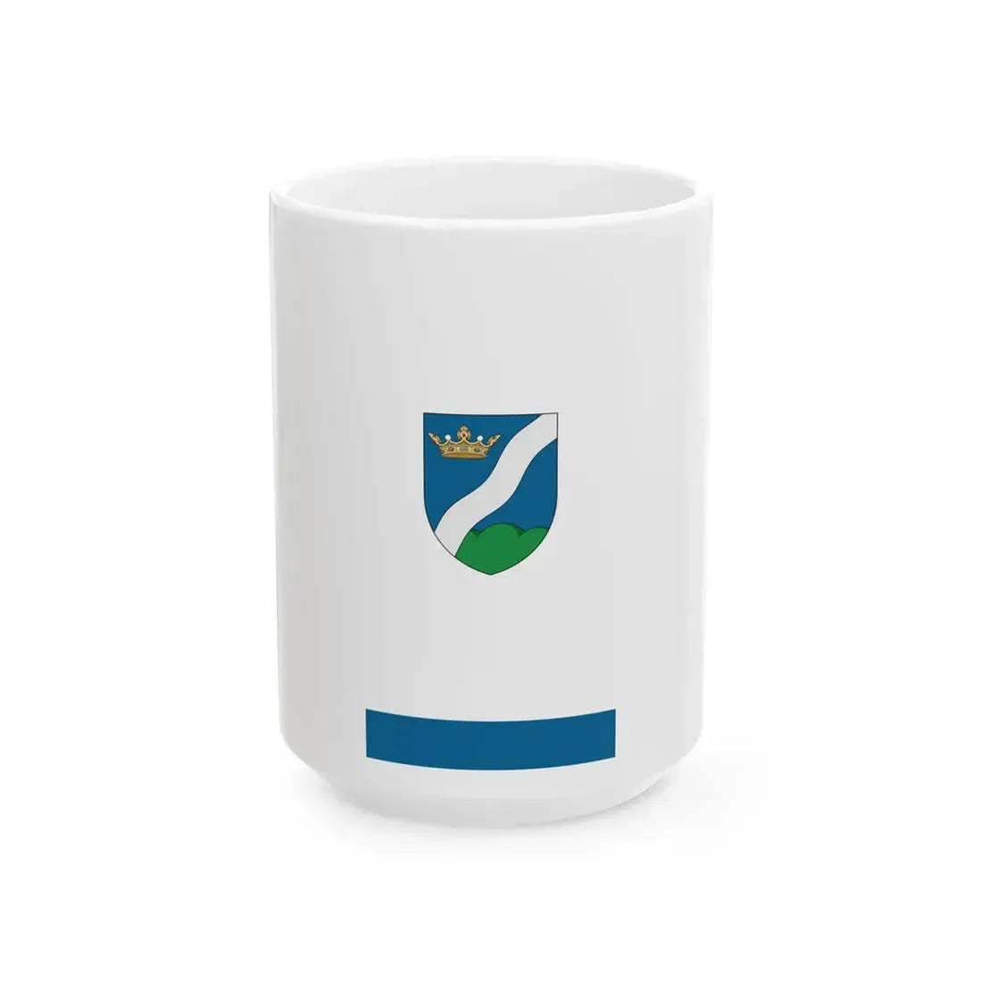 Flag of Magyarszerdahely vertical (Hungary) White Coffee Mug 15oz - Go Mug Yourself