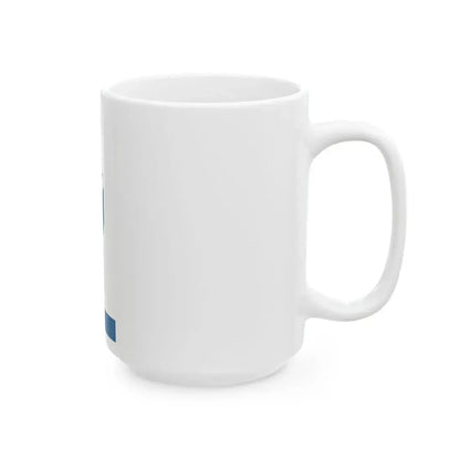 Flag of Magyarszerdahely vertical (Hungary) White Coffee Mug - Go Mug Yourself