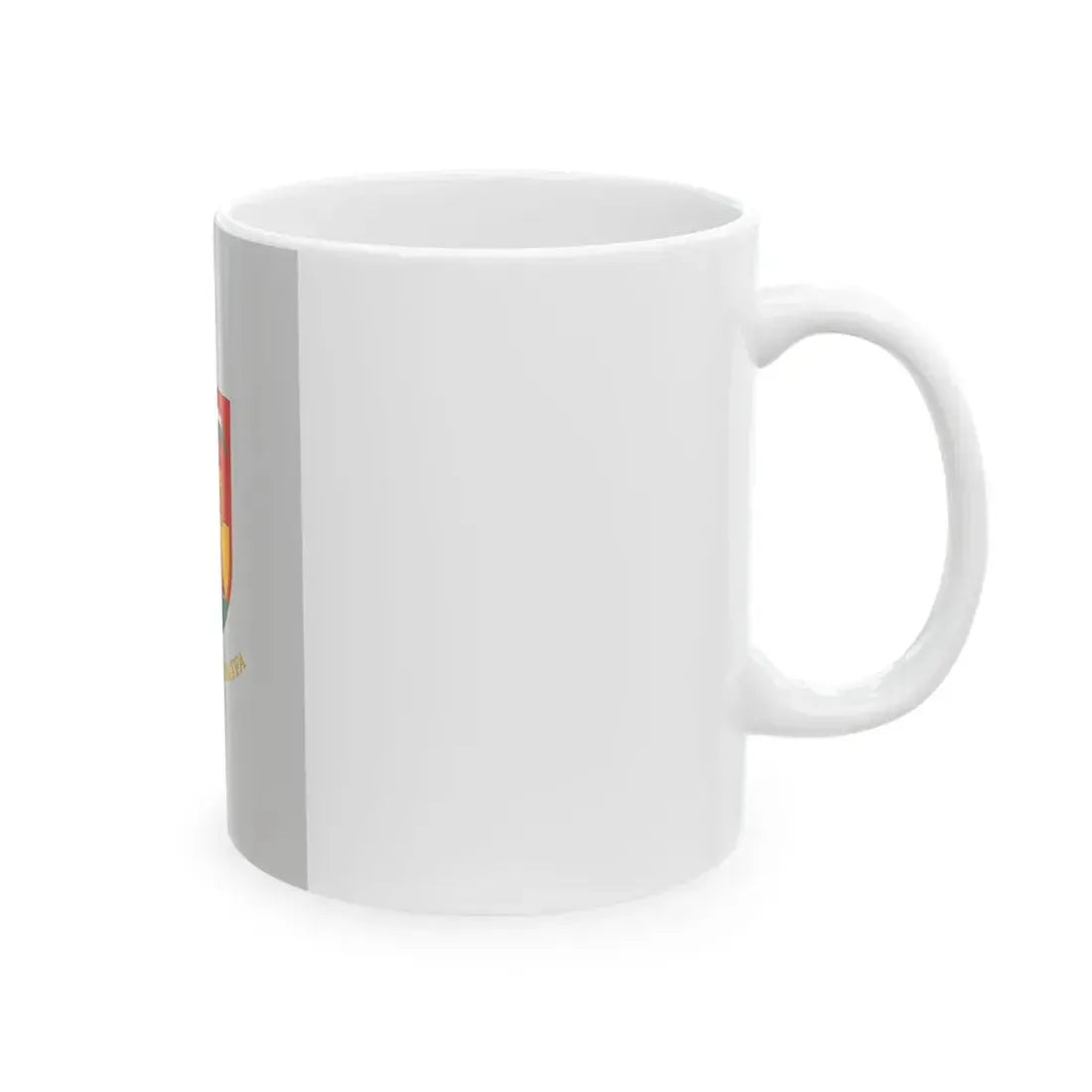 Flag of Magyarszombatfa (Hungary) White Coffee Mug - Go Mug Yourself
