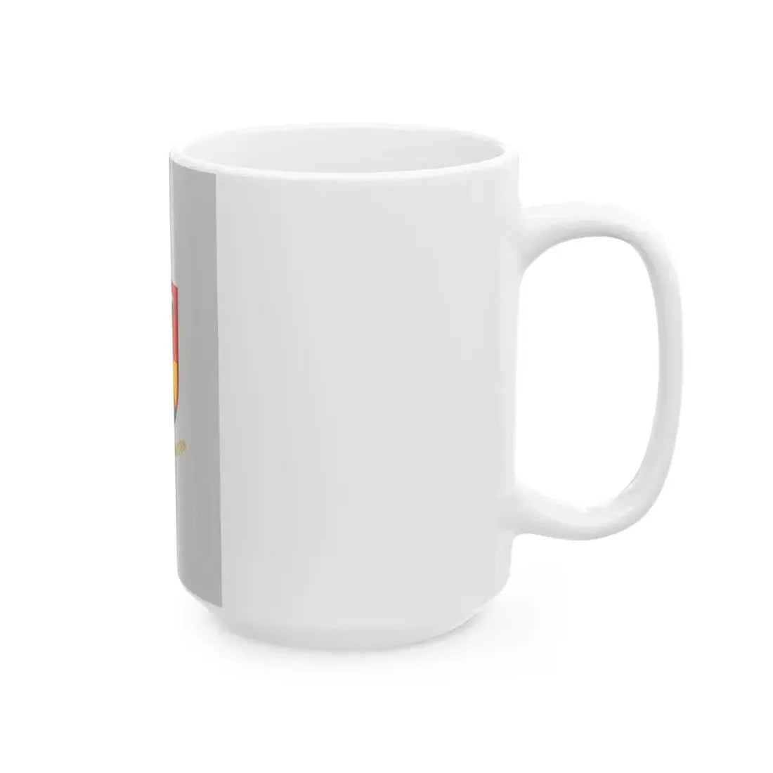 Flag of Magyarszombatfa (Hungary) White Coffee Mug - Go Mug Yourself