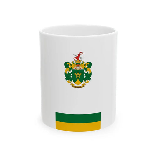Flag of Magyartelek (Hungary) White Coffee Mug 11oz - Go Mug Yourself