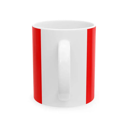 Flag of Mahilyow Voblast (Belarus) White Coffee Mug - Go Mug Yourself