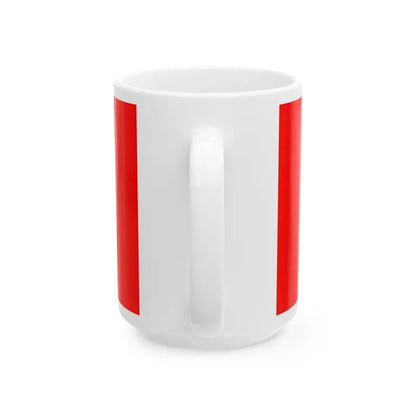 Flag of Mahilyow Voblast (Belarus) White Coffee Mug - Go Mug Yourself