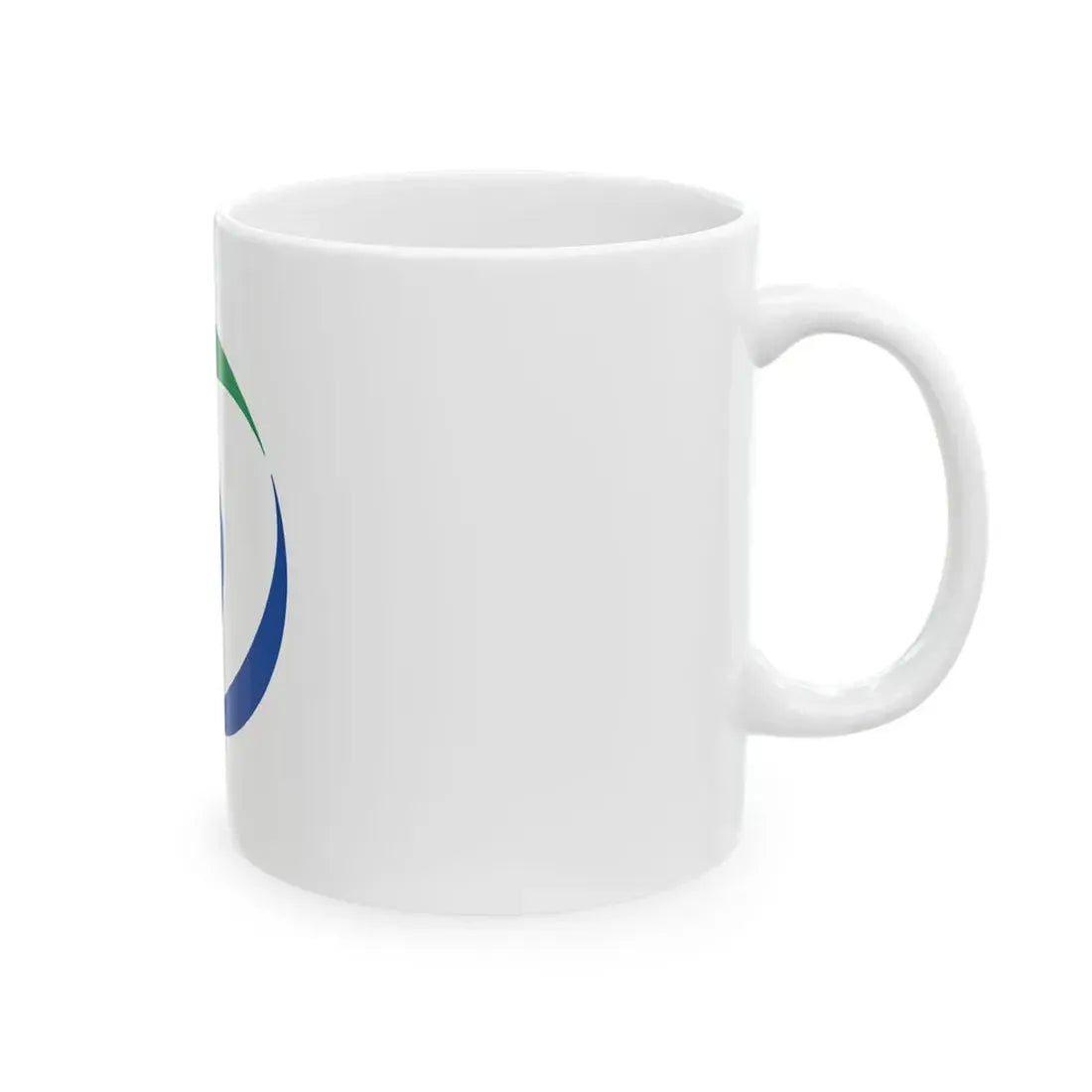 Flag of Maibara Shiga (Japan) White Coffee Mug - Go Mug Yourself