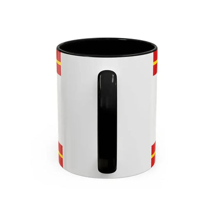 Flag of Main Kinzig Kreis Germany - Accent Coffee Mug - Go Mug Yourself