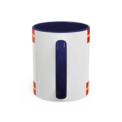 Flag of Main Kinzig Kreis Germany - Accent Coffee Mug - Go Mug Yourself