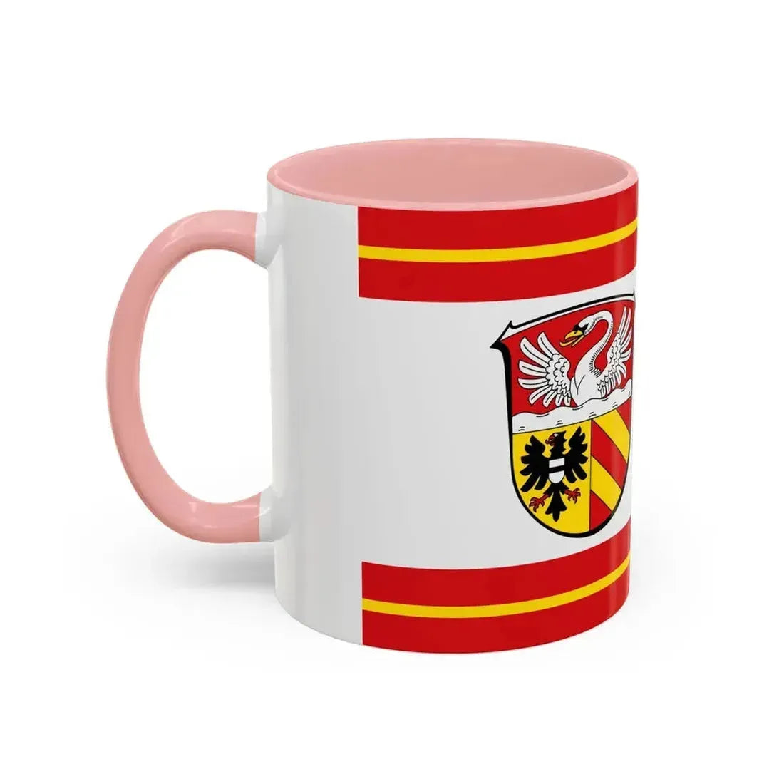 Flag of Main Kinzig Kreis Germany - Accent Coffee Mug - Go Mug Yourself