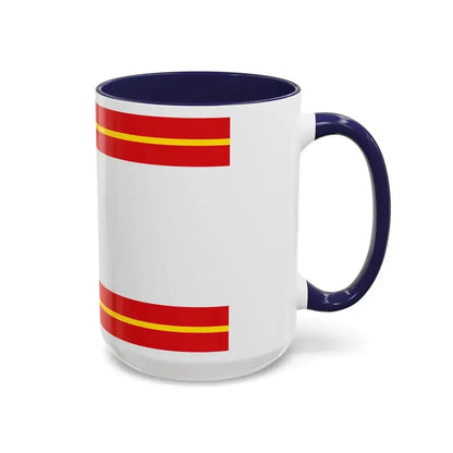 Flag of Main Kinzig Kreis Germany - Accent Coffee Mug - Go Mug Yourself