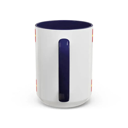 Flag of Main Kinzig Kreis Germany - Accent Coffee Mug - Go Mug Yourself
