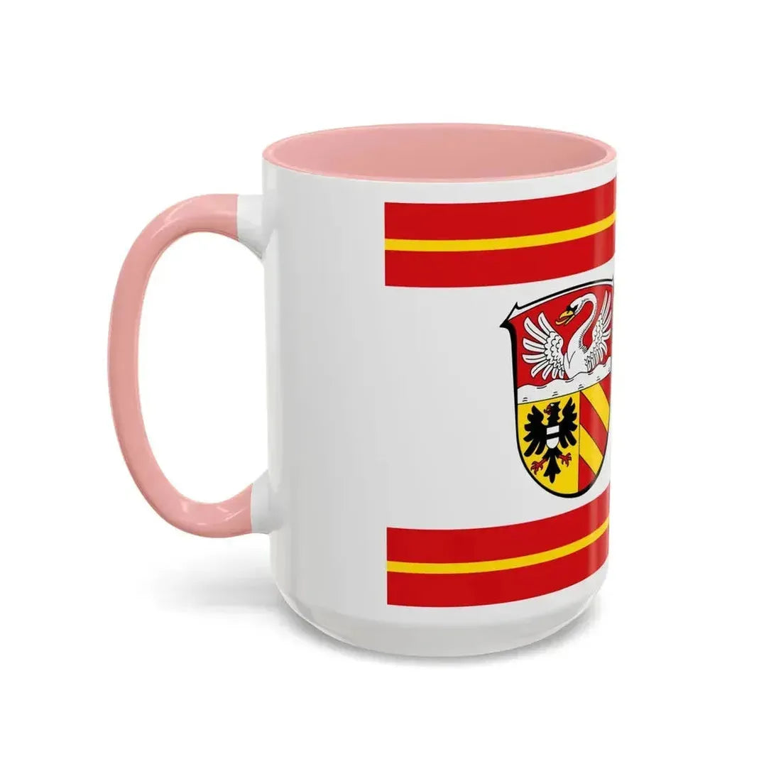 Flag of Main Kinzig Kreis Germany - Accent Coffee Mug - Go Mug Yourself