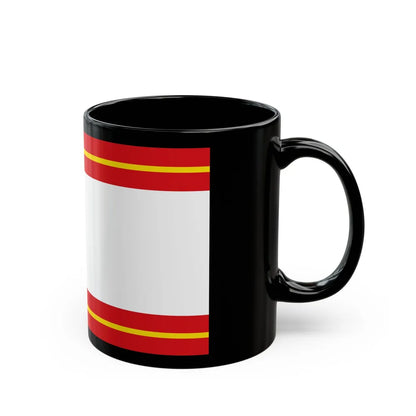 Flag of Main Kinzig Kreis Germany - Black Coffee Mug-Go Mug Yourself