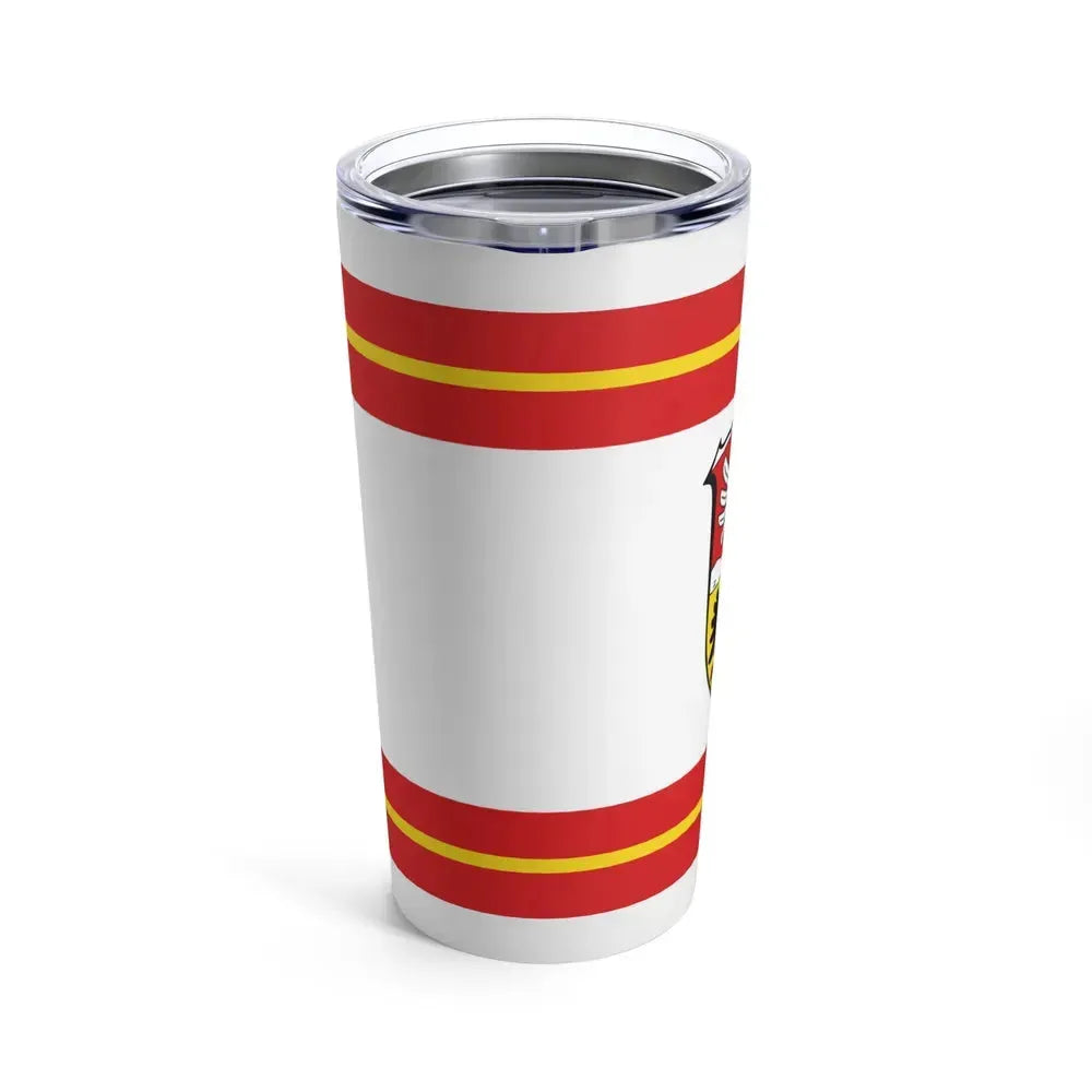 Flag of Main Kinzig Kreis Germany - Tumbler 20oz - Go Mug Yourself