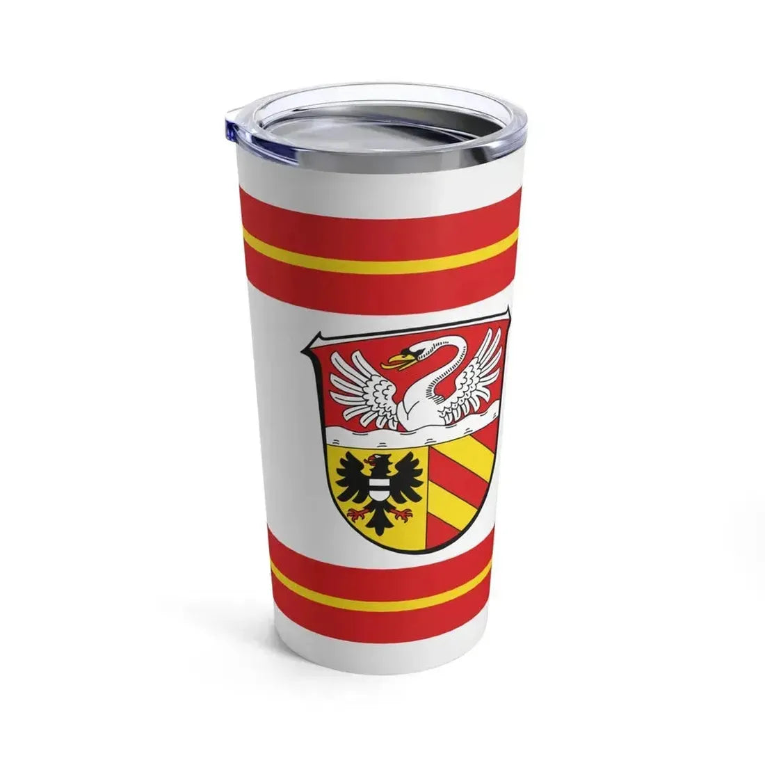 Flag of Main Kinzig Kreis Germany - Tumbler 20oz - Go Mug Yourself