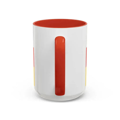 Flag of Main Spessart Germany - Accent Coffee Mug - Go Mug Yourself