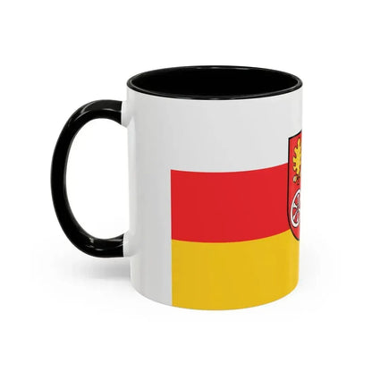 Flag of Main Spessart Germany - Accent Coffee Mug - Go Mug Yourself