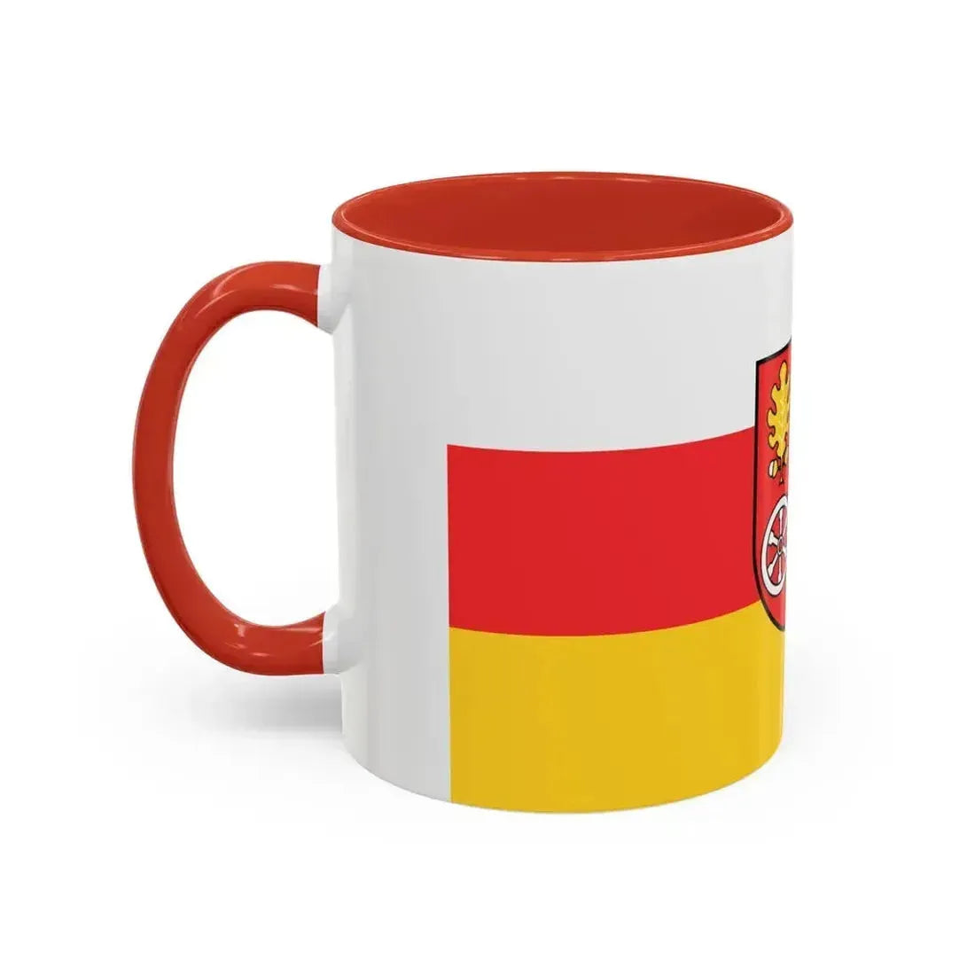Flag of Main Spessart Germany - Accent Coffee Mug - Go Mug Yourself