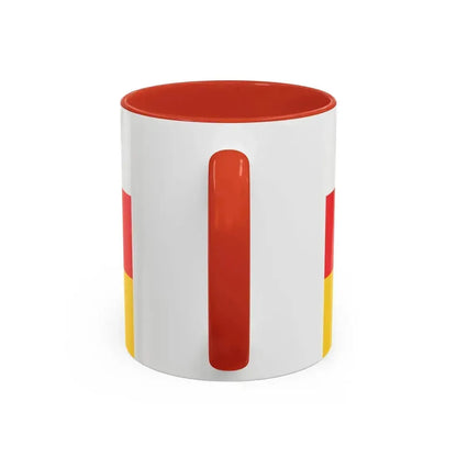 Flag of Main Spessart Germany - Accent Coffee Mug - Go Mug Yourself
