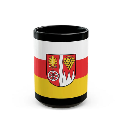 Flag of Main Spessart Germany - Black Coffee Mug-15oz-Go Mug Yourself