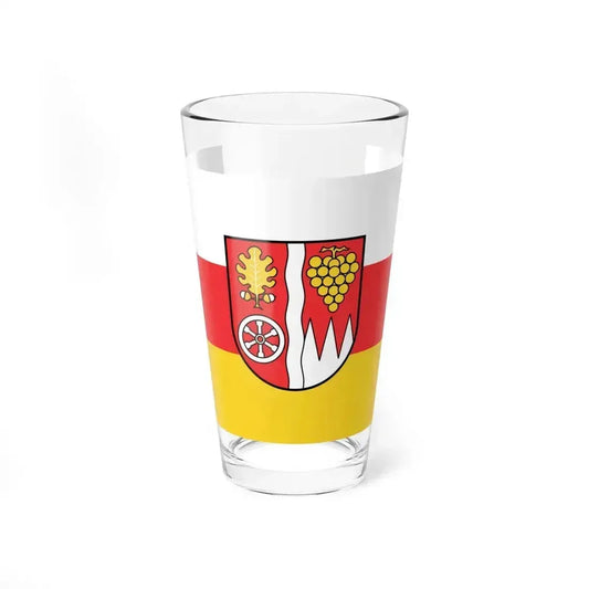 Flag of Main Spessart Germany - Pint Glass 16oz 16oz - Go Mug Yourself
