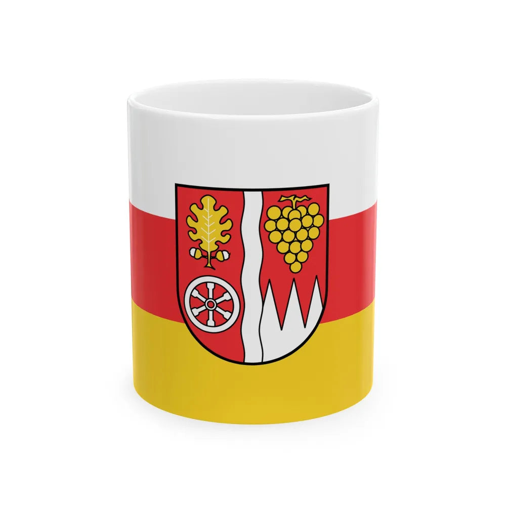 Flag of Main Spessart Germany - White Coffee Mug-11oz-Go Mug Yourself