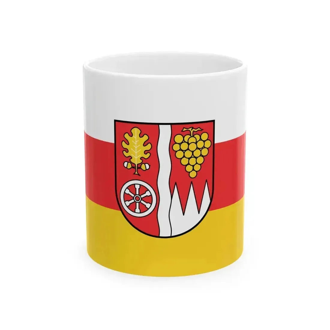 Flag of Main Spessart Germany - White Coffee Mug 11oz - Go Mug Yourself