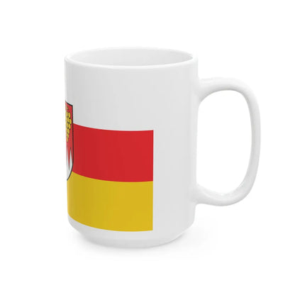 Flag of Main Spessart Germany - White Coffee Mug-Go Mug Yourself