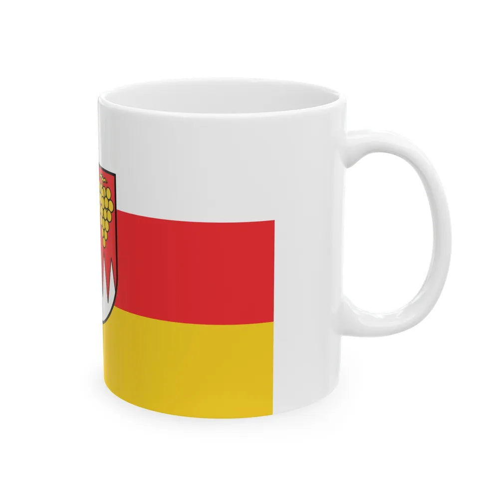 Flag of Main Spessart Germany - White Coffee Mug-Go Mug Yourself