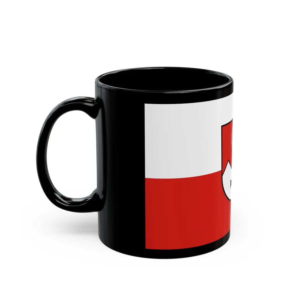 Flag of Main Tauber Kreis Germany - Black Coffee Mug-Go Mug Yourself