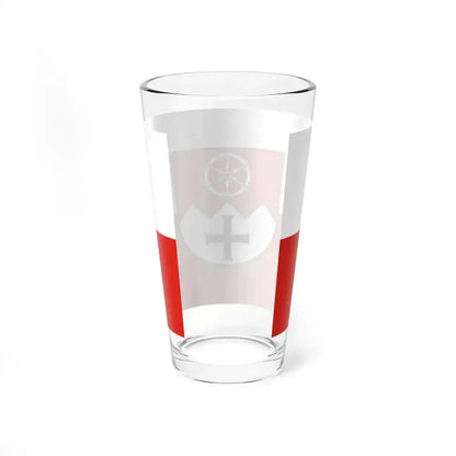 Flag of Main Tauber Kreis Germany - Pint Glass 16oz - Go Mug Yourself