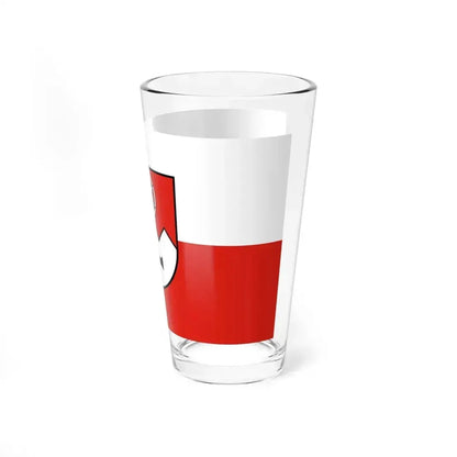 Flag of Main Tauber Kreis Germany - Pint Glass 16oz - Go Mug Yourself