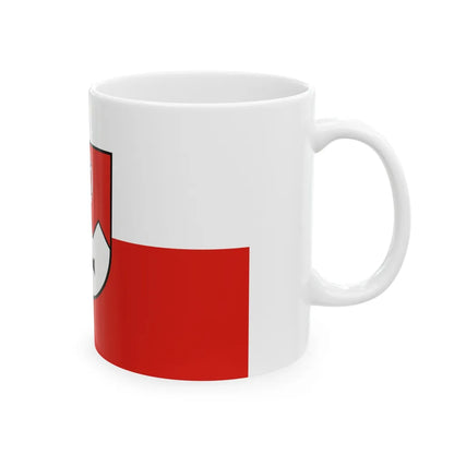 Flag of Main Tauber Kreis Germany - White Coffee Mug-Go Mug Yourself