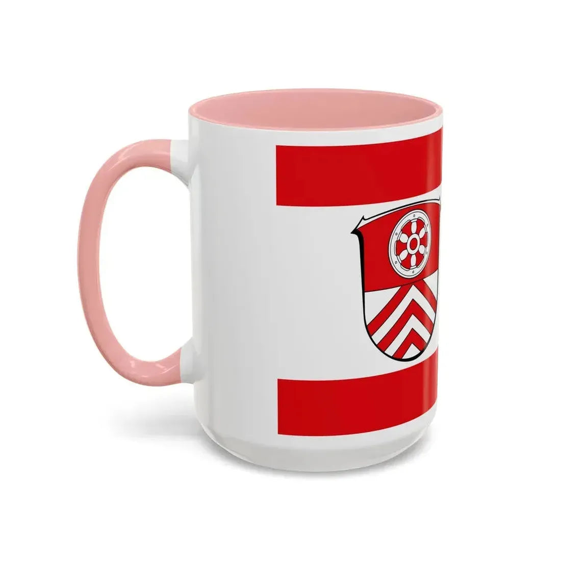 Flag of Main Taunus Kreis Germany - Accent Coffee Mug - Go Mug Yourself