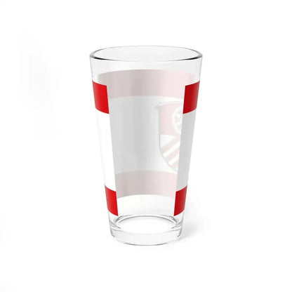 Flag of Main Taunus Kreis Germany - Pint Glass 16oz - Go Mug Yourself