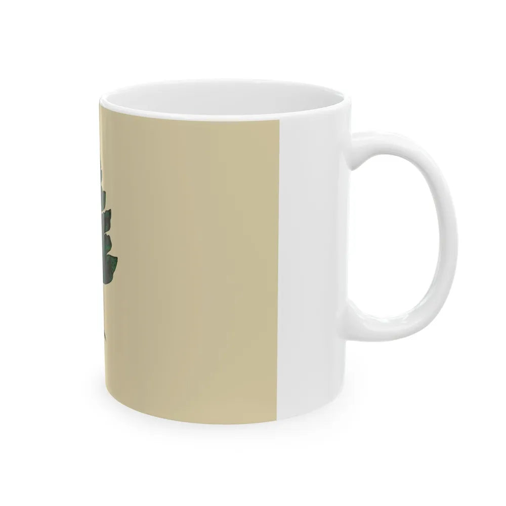 Flag of Maine 1901-1909 (United States) White Coffee Mug - Go Mug Yourself