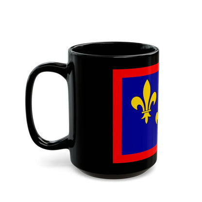 Flag of Maine et Loire France 2 - Black Coffee Mug-Go Mug Yourself