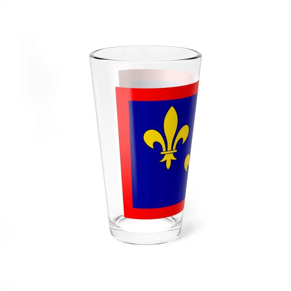 Flag of Maine et Loire France 2 - Pint Glass 16oz - Go Mug Yourself