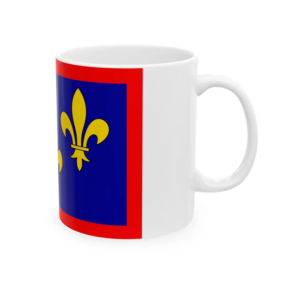 Flag of Maine et Loire France 2 - White Coffee Mug-Go Mug Yourself