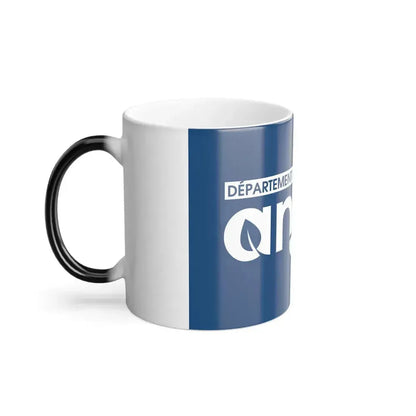 Flag of Maine et Loire France - Color Changing Coffee Mug - Go Mug Yourself