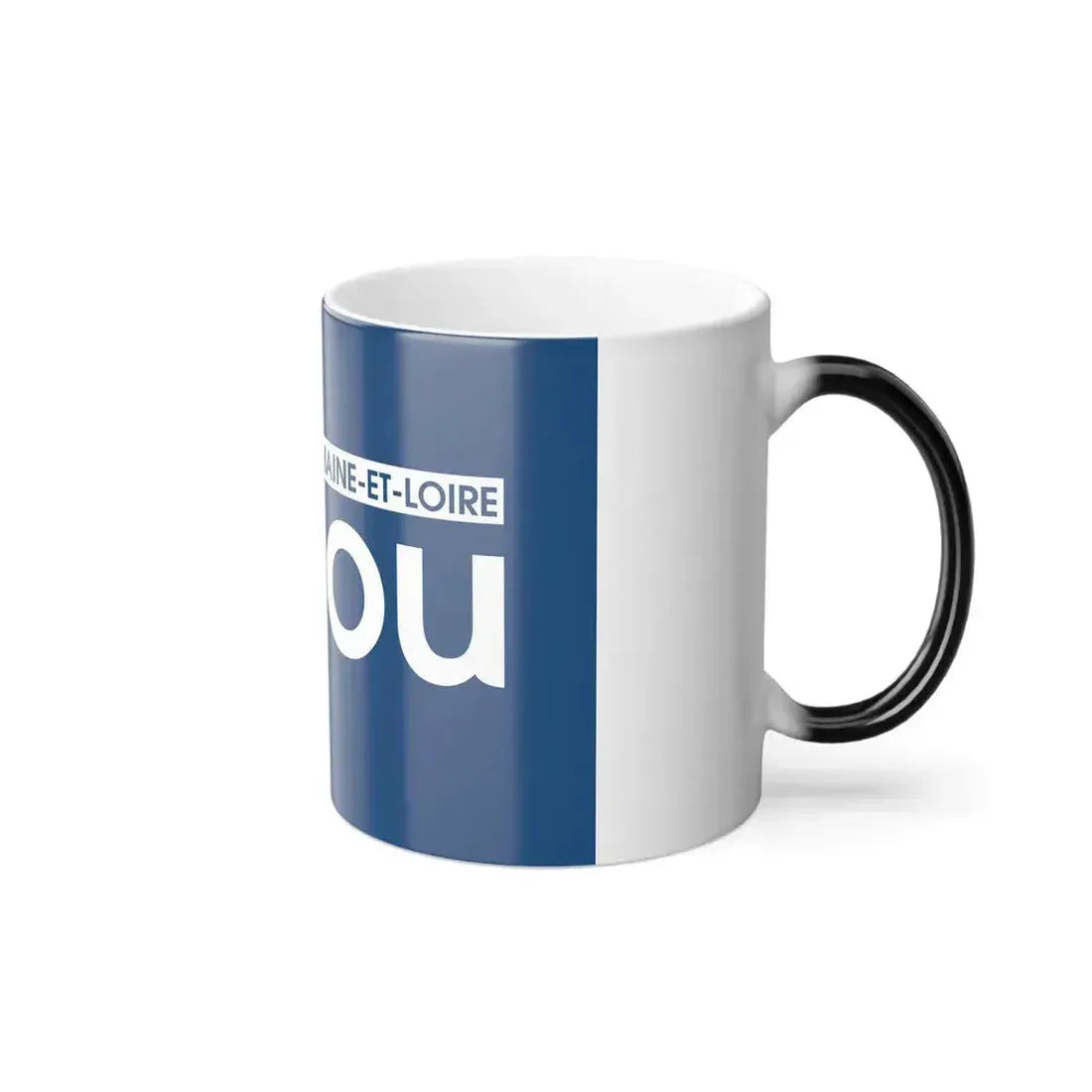 Flag of Maine et Loire France - Color Changing Coffee Mug - Go Mug Yourself