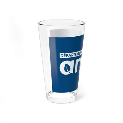 Flag of Maine et Loire France - Pint Glass 16oz - Go Mug Yourself