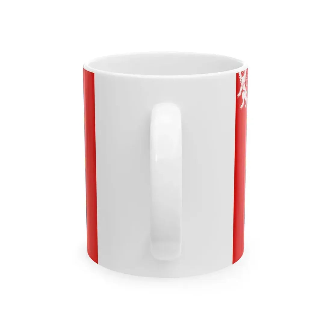 Flag of Maine France (Belgium) White Coffee Mug - Go Mug Yourself