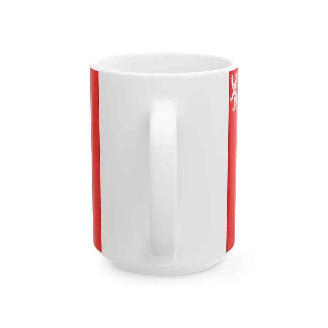 Flag of Maine France (Belgium) White Coffee Mug - Go Mug Yourself